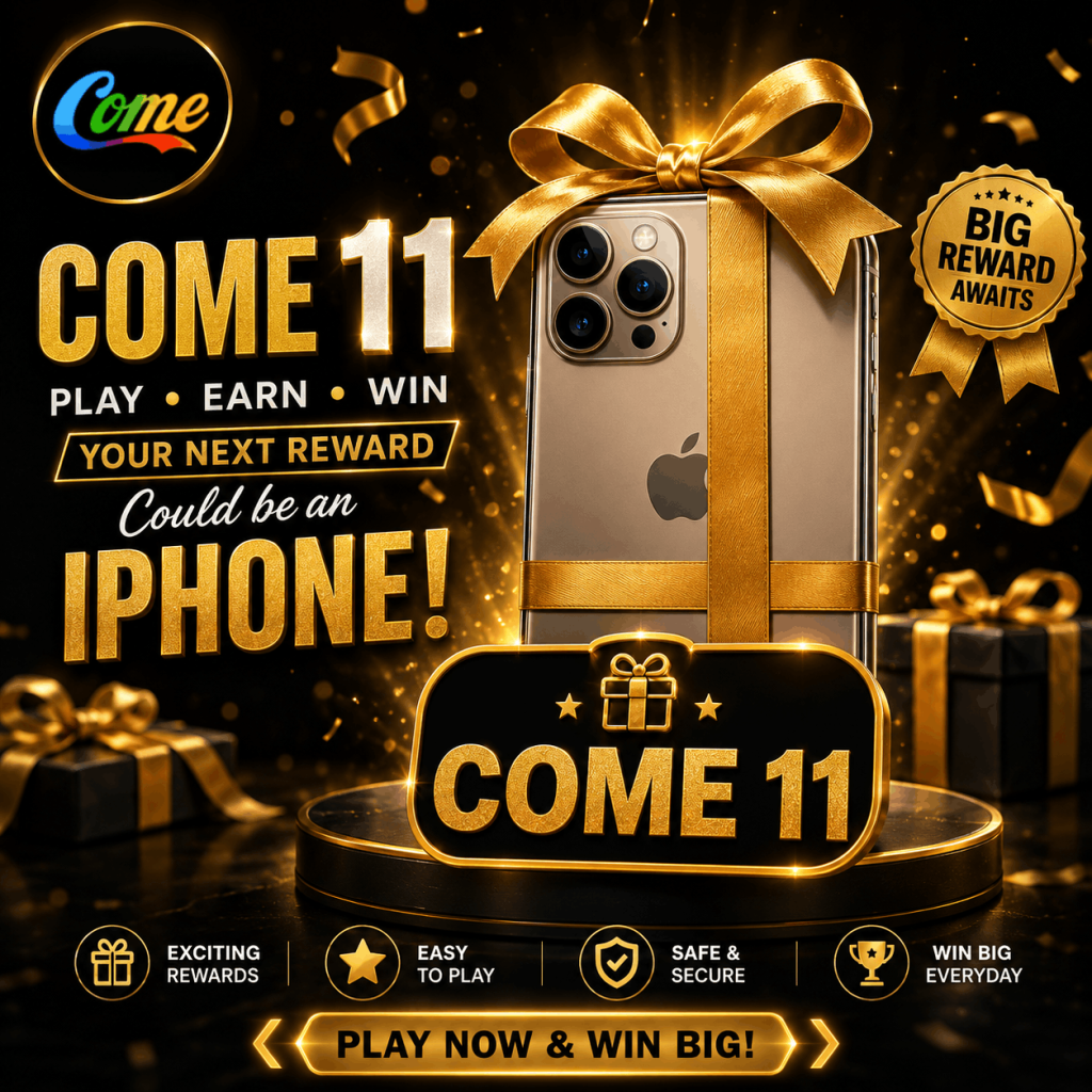 COME11 cricket app interface
